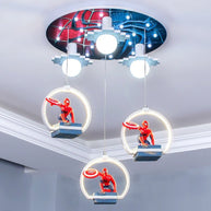 Kids Spiderman Ceiling Light | Kids Room Decor Lights-MinimalisticDecor.com
