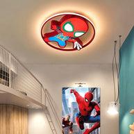 Kids Spiderman Ceiling Light | Kids Room Decor Lights-MinimalisticDecor.com