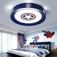 Kids Superman / Captain America Ceiling Light | Kids Room Decor Lights-MinimalisticDecor.com