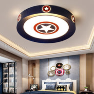 Kids Superman / Captain America Ceiling Light | Kids Room Decor Lights-MinimalisticDecor.com