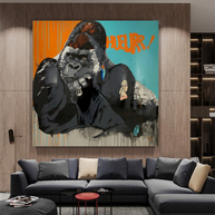 King Kong Canvas Wall Art-MinimalisticDecor.com