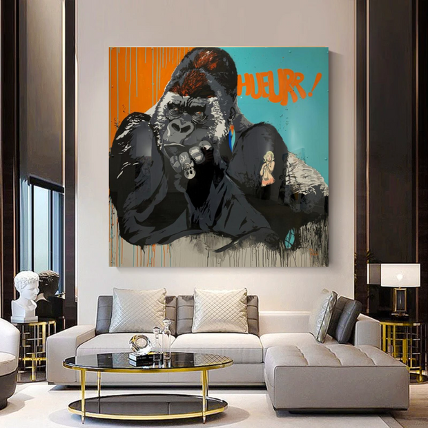 King Kong Canvas Wall Art-MinimalisticDecor.com