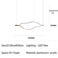 Kiss Acrylic Chandelier: Authentic and Elegant Lighting-MinimalisticDecor.com