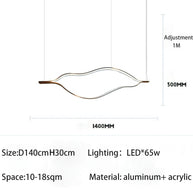 Kiss Acrylic Chandelier: Authentic and Elegant Lighting-MinimalisticDecor.com