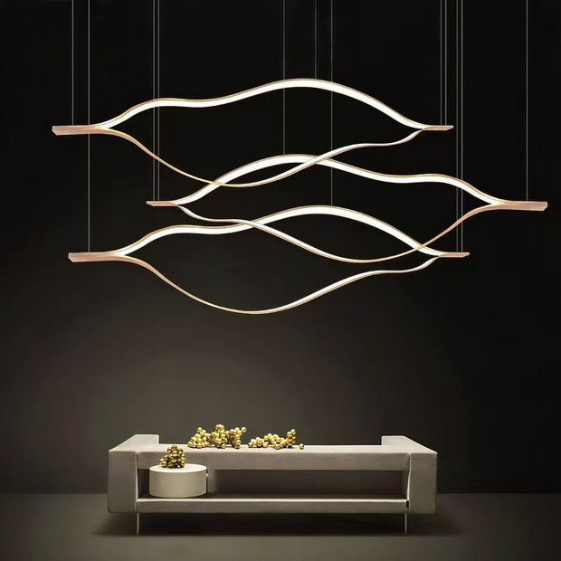 Kiss Acrylic Chandelier: Authentic and Elegant Lighting-MinimalisticDecor.com