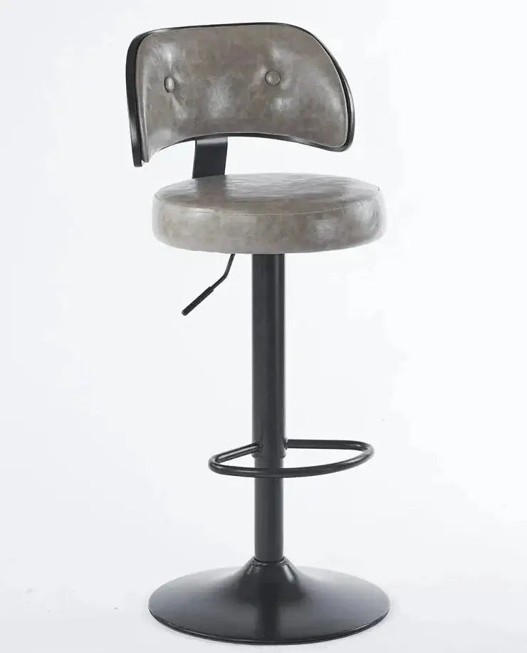 Kitchen Island Dining Cadeira Leather Stools Bar Chair-MinimalisticDecor.com