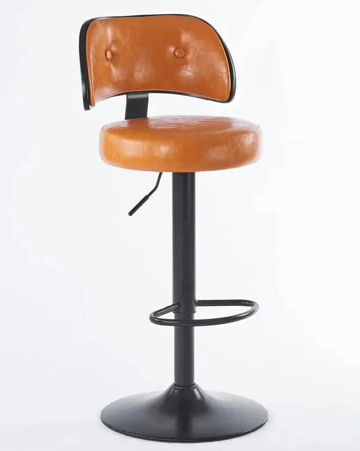 Kitchen Island Dining Cadeira Leather Stools Bar Chair-MinimalisticDecor.com