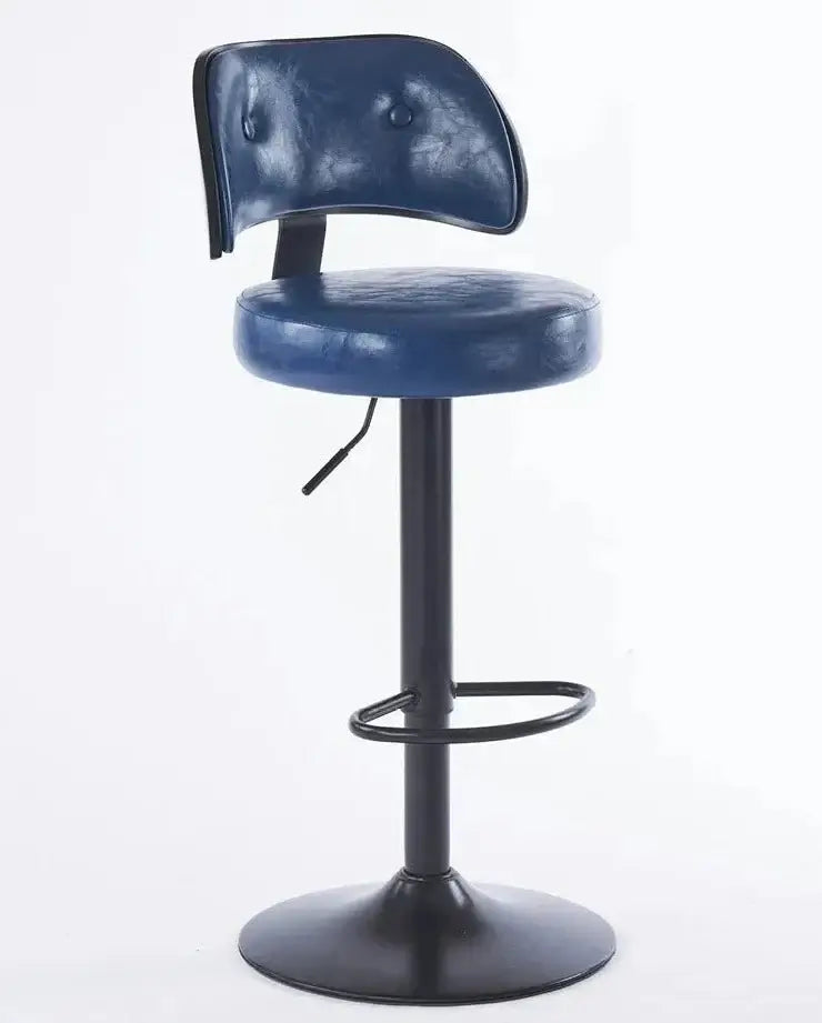 Kitchen Island Dining Cadeira Leather Stools Bar Chair-MinimalisticDecor.com