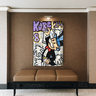 Kobe: Mr Monopoly Canvas Wall Art – Exclusive Design-MinimalisticDecor.com