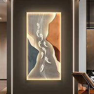 Koi Fish Porch LED Wall Art-MinimalisticDecor.com