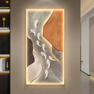 Koi Fish Porch LED Wall Art-MinimalisticDecor.com