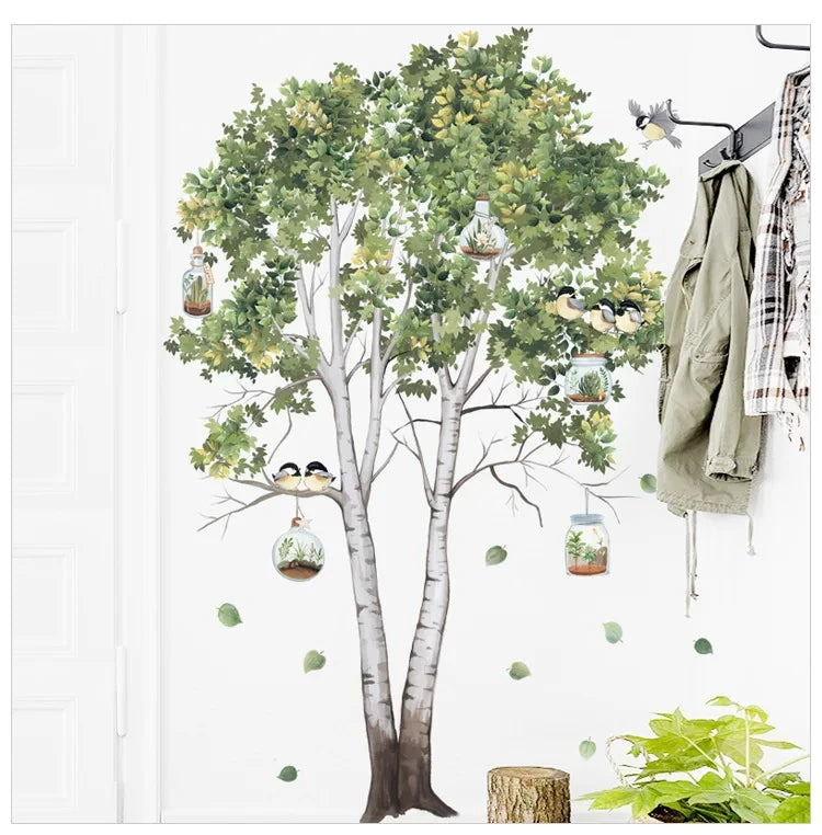 Large Nordic Tree Wall Sticker – PVC Wall Decal-MinimalisticDecor