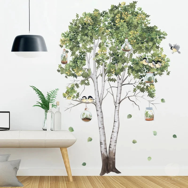 Large Nordic Tree Wall Sticker – PVC Wall Decal-MinimalisticDecor