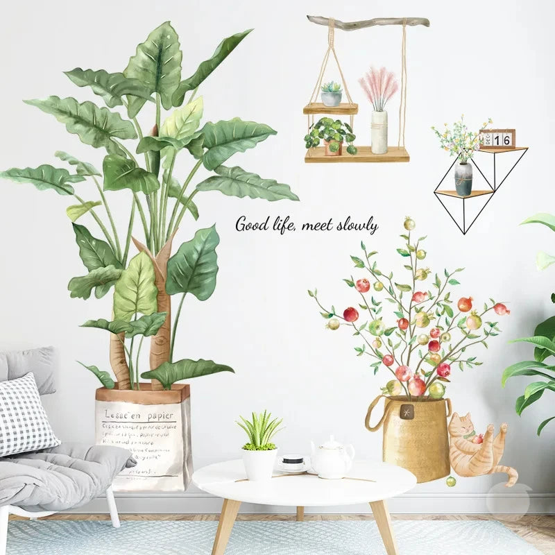 Large Nordic Tree Wall Sticker – PVC Wall Decal-MinimalisticDecor