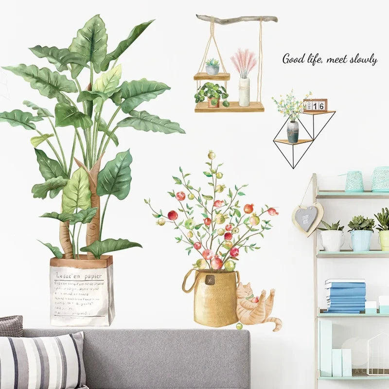 Large Nordic Tree Wall Sticker – PVC Wall Decal-MinimalisticDecor