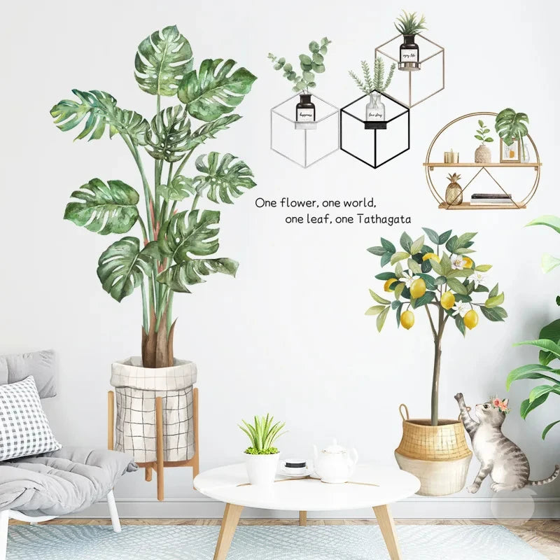 Large Nordic Tree Wall Sticker – PVC Wall Decal-MinimalisticDecor