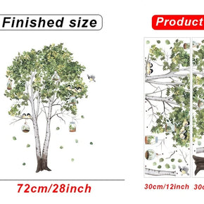 Large Nordic Tree Wall Sticker – PVC Wall Decal-MinimalisticDecor