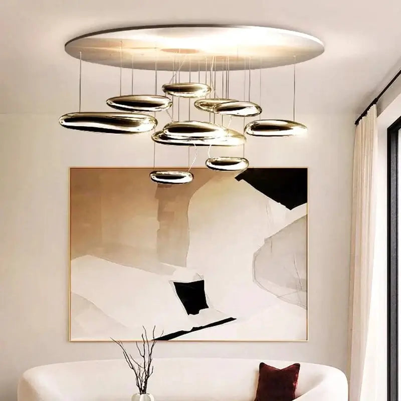 Lava Pebbles Light Designer Chandelier for living Room-MinimalisticDecor.com