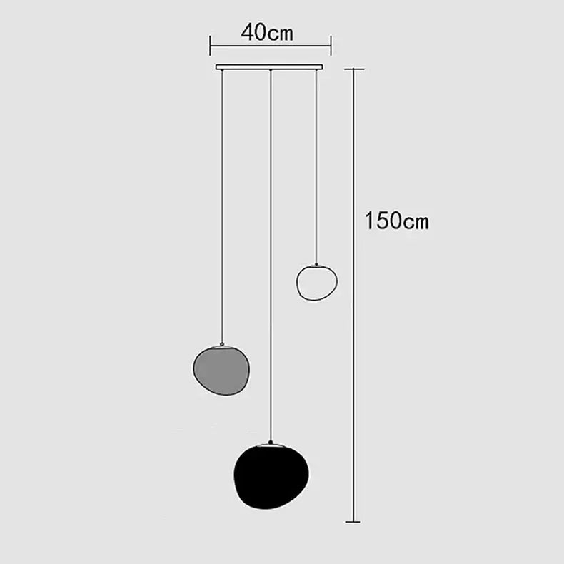 Lava Pendant Staircase Chandelier Lighting-MinimalisticDecor.com