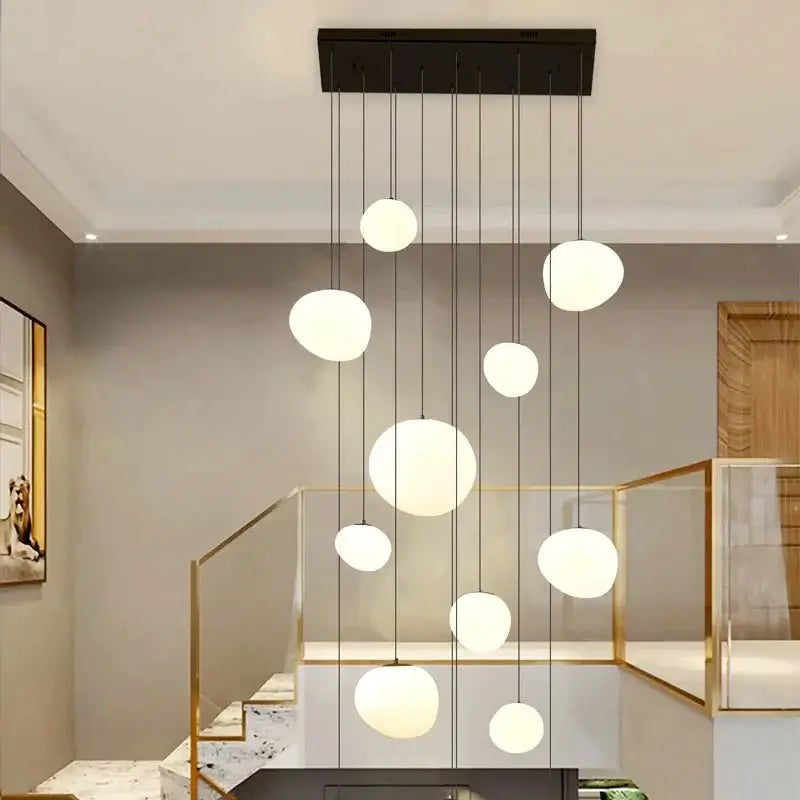 Lava Pendant Staircase Chandelier Lighting-MinimalisticDecor.com