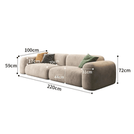 Lazy De Estar Longue Wide Sofa-MinimalisticDecor.com