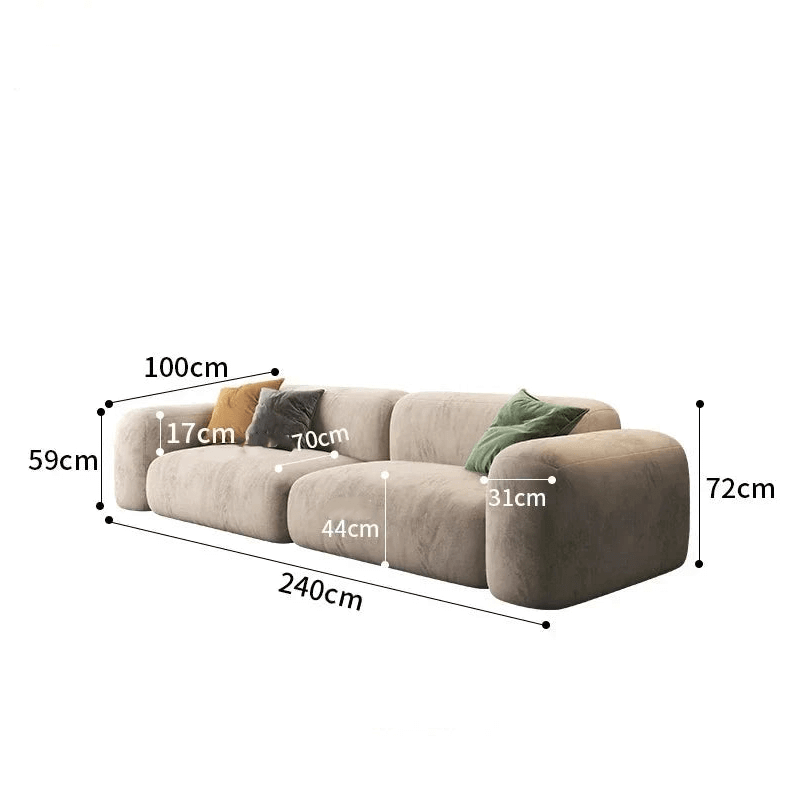 Lazy De Estar Longue Wide Sofa-MinimalisticDecor.com