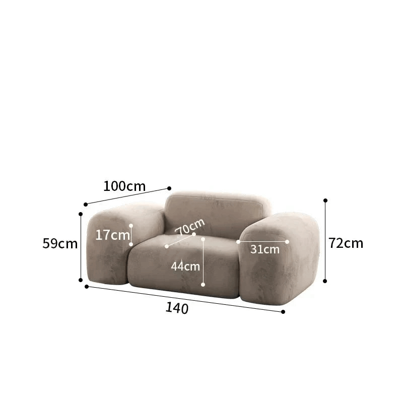 Lazy De Estar Longue Wide Sofa-MinimalisticDecor.com