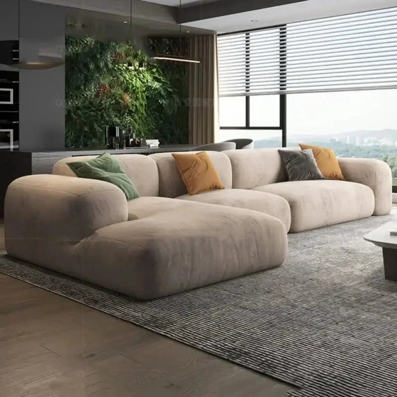 Lazy De Estar Longue Wide Sofa-MinimalisticDecor.com