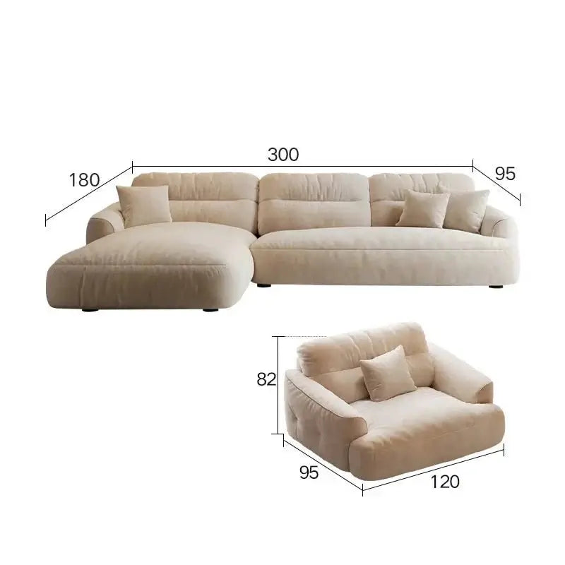 Lazy Para Sectional Lounge Sofa-MinimalisticDecor.com