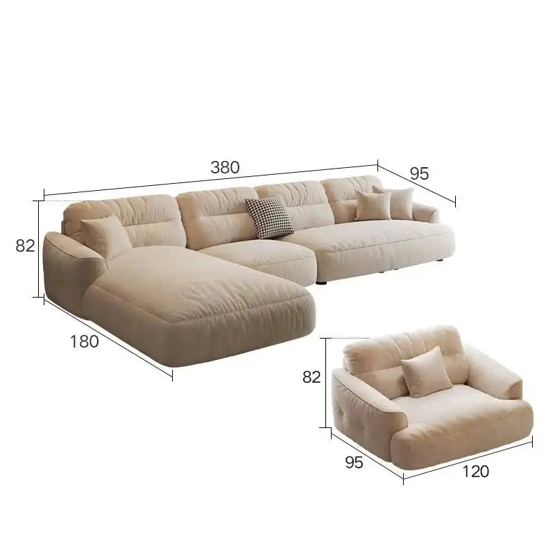 Lazy Para Sectional Lounge Sofa-MinimalisticDecor.com