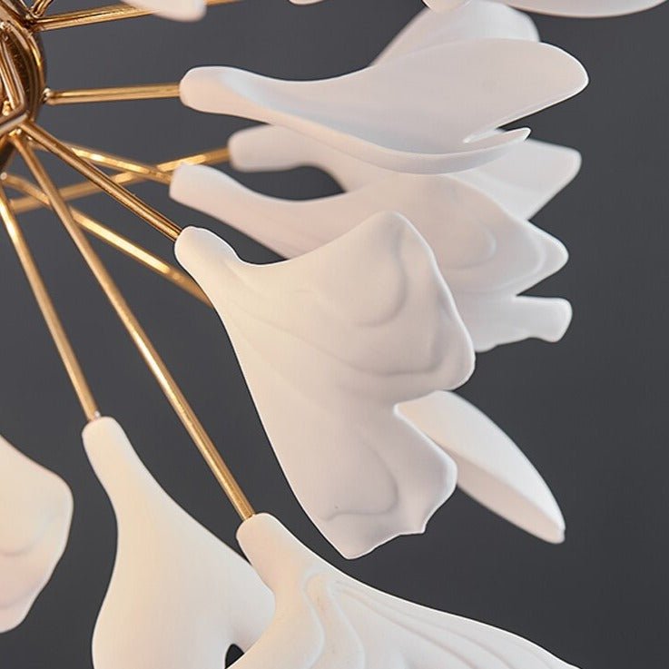 Leaf Chandelier: Stunning Lighting Fixture-MinimalisticDecor.com