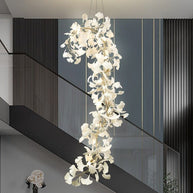 Leaf Chandelier: Stunning Lighting Fixture-MinimalisticDecor.com