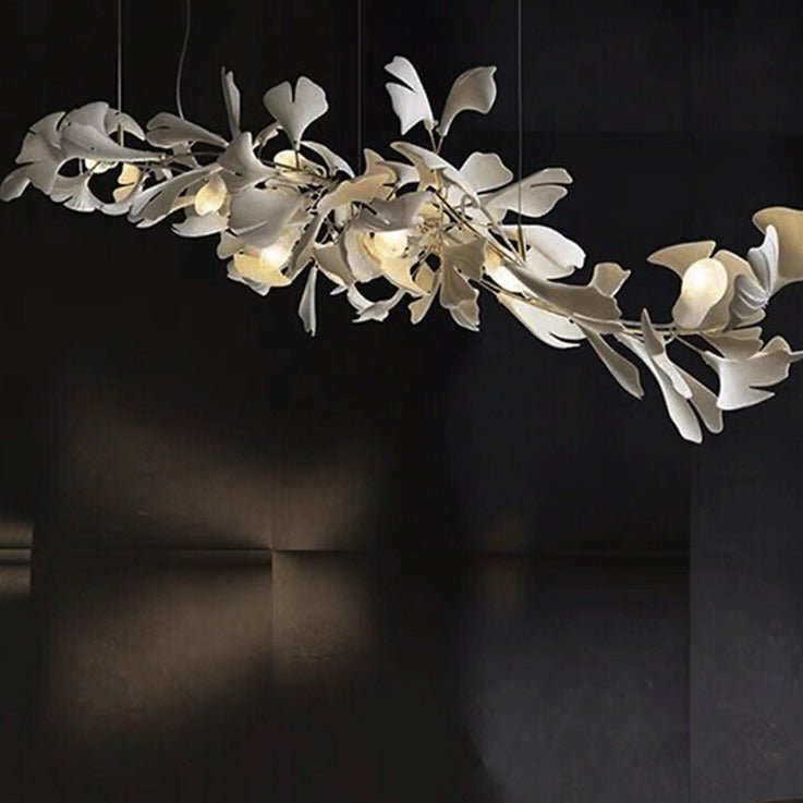 Leaf Chandelier: Stunning Lighting Fixture-MinimalisticDecor.com