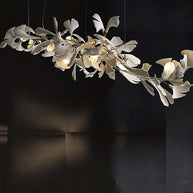 Leaf Chandelier: Stunning Lighting Fixture-MinimalisticDecor.com