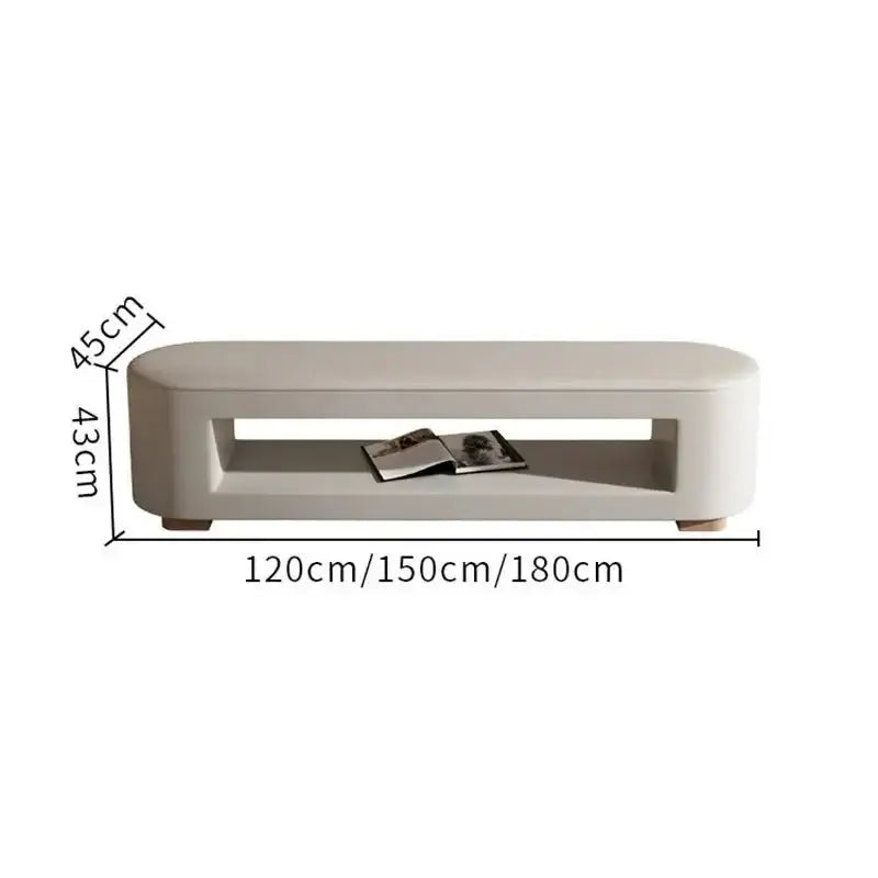 Leather Shoe Changing Bench – Synthetic Leather Upholstery-MinimalisticDecor.com