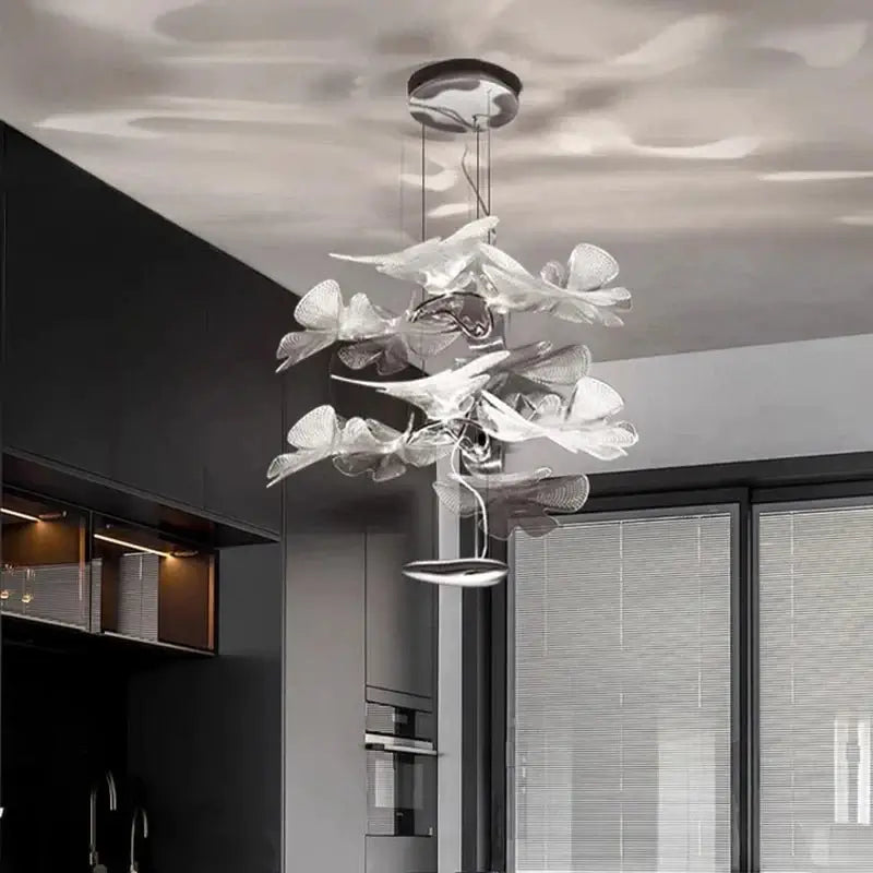 Leaves Petals Unique Style Designer Chandelier Lighting-MinimalisticDecor.com