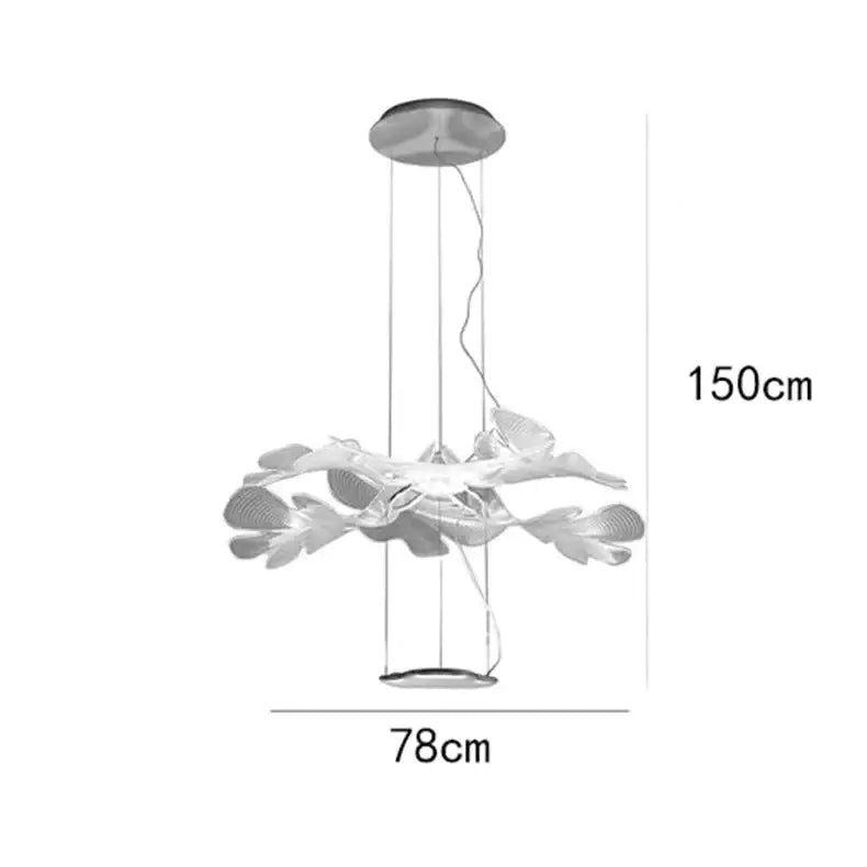 Leaves Petals Unique Style Designer Chandelier Lighting-MinimalisticDecor.com