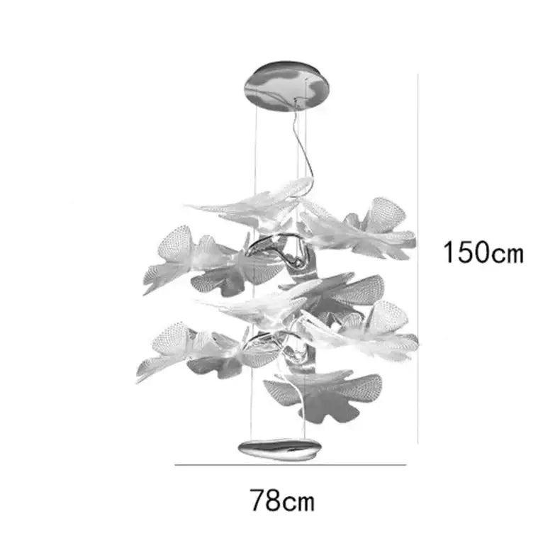 Leaves Petals Unique Style Designer Chandelier Lighting-MinimalisticDecor.com