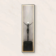 LED Abstract Lady Art Wall Lamp for Home Decoration-MinimalisticDecor.com