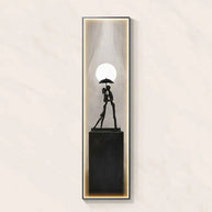 LED Abstract Lady Art Wall Lamp for Home Decoration-MinimalisticDecor.com
