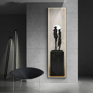 LED Abstract Lady Art Wall Lamp for Home Decoration-MinimalisticDecor.com