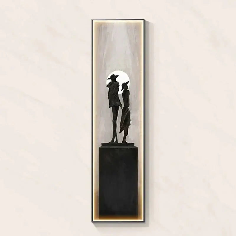LED Abstract Lady Art Wall Lamp for Home Decoration-MinimalisticDecor.com