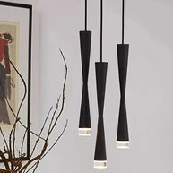LED Attic Bend Tubes Chandelier Lighting-MinimalisticDecor.com