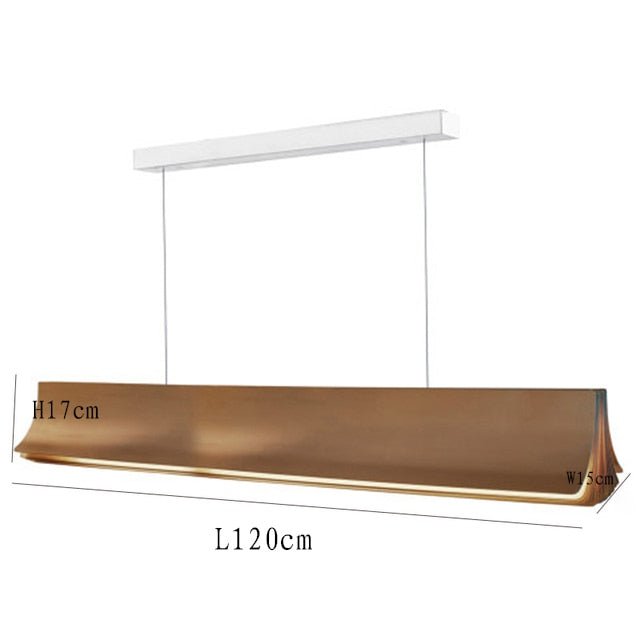 LED Chandelier Island light Book Style-MinimalisticDecor.com