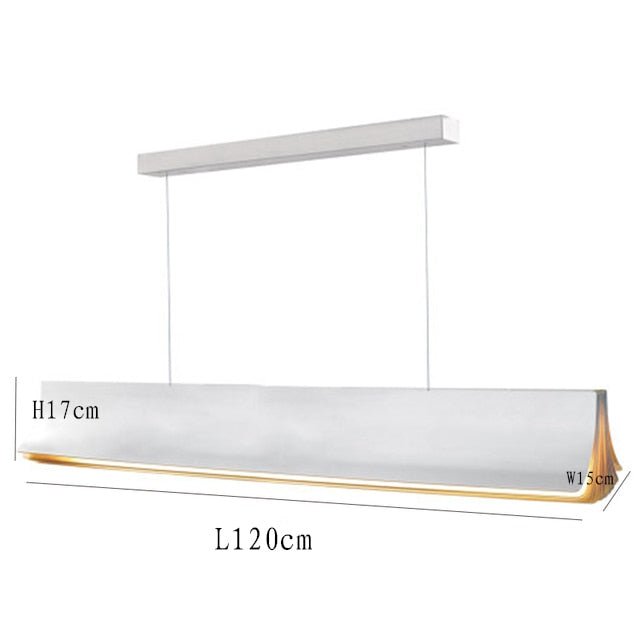 LED Chandelier Island light Book Style-MinimalisticDecor.com