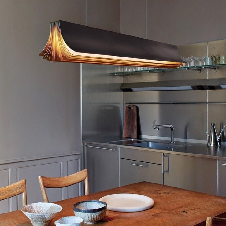 LED Chandelier Island light Book Style-MinimalisticDecor.com