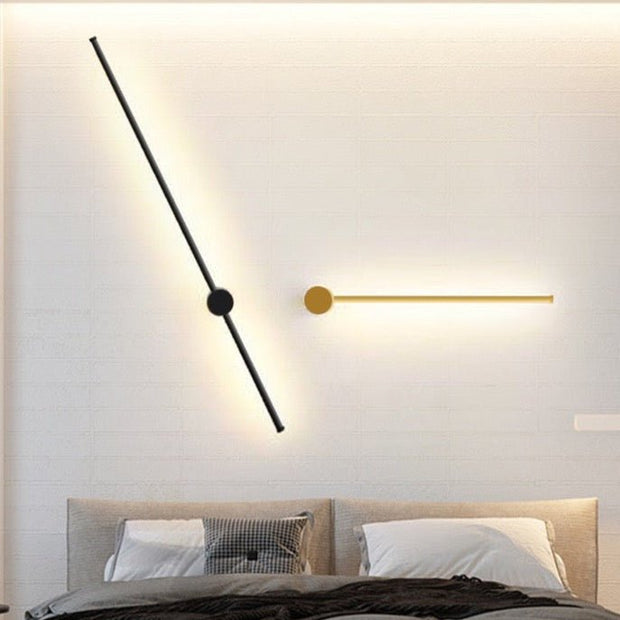 LED Lines Wall Lamp: Illuminate Your Space Effortlessly-MinimalisticDecor.com