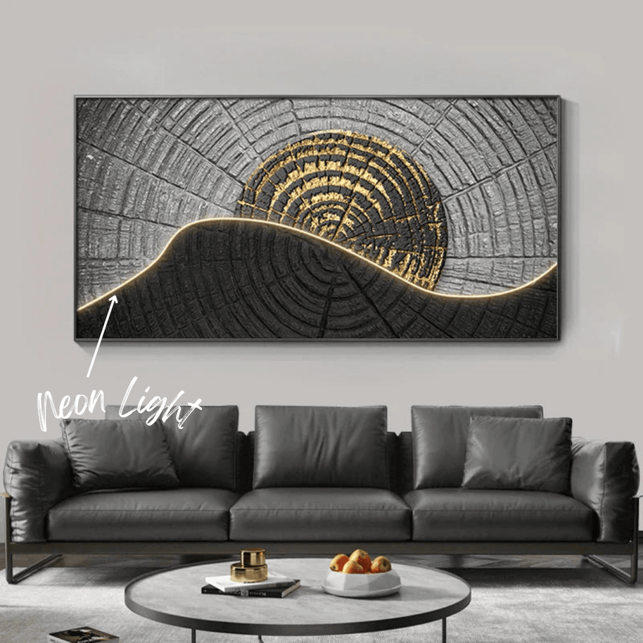 LED Moon Wall Hanging Lamp - Creative and Modern Design-MinimalisticDecor.com