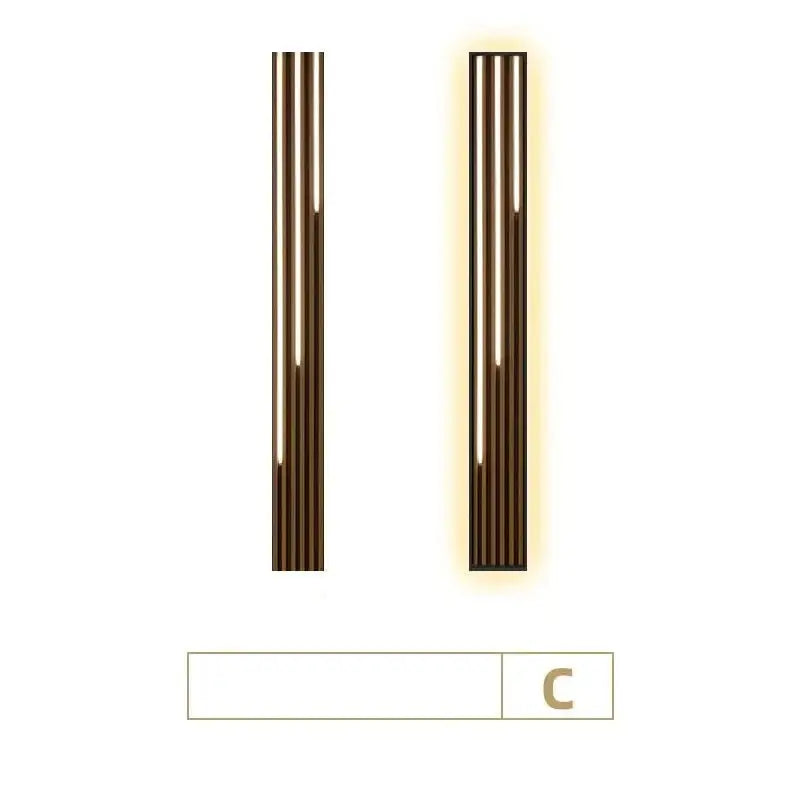LED Panel Wall Lamp - Abstract Porch Art-MinimalisticDecor.com