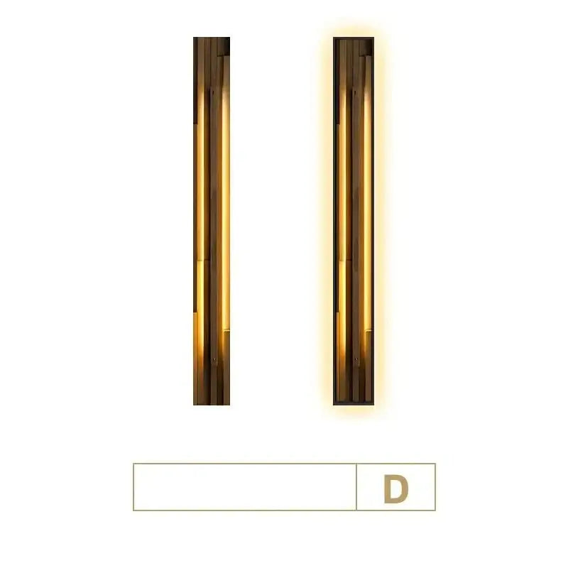 LED Panel Wall Lamp - Abstract Porch Art-MinimalisticDecor.com